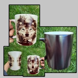 Taza cerámica sublimada con logo